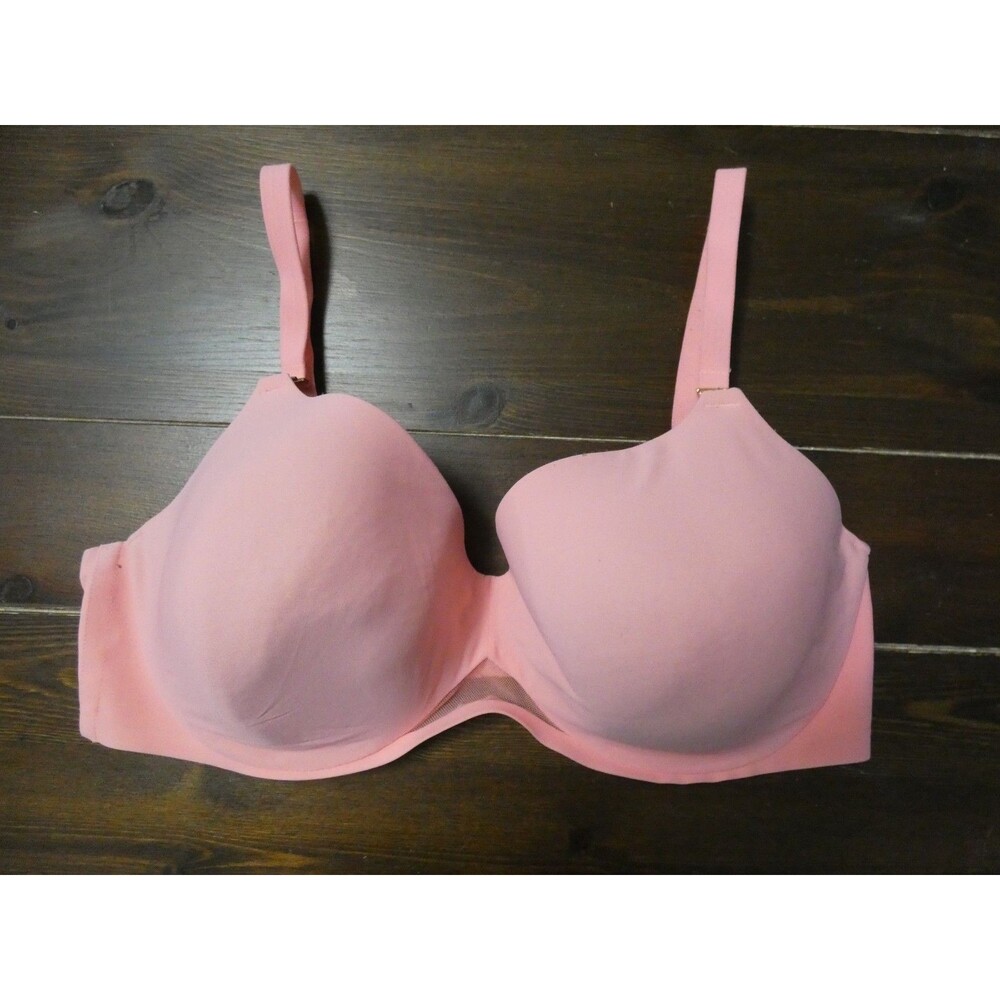 Soma Women's 38DD Pink Bodify Perfect Coverage Bra Mesh Detail Underwire #0721